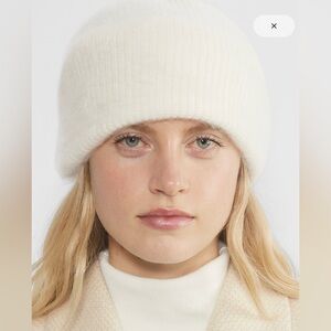 Aritzia Babaton Wool Cashmere Rib Cuffed Beanie